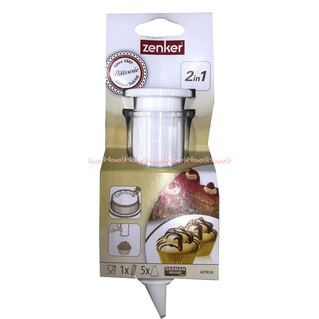 

Zenker pen Decorating Cake pulpen menghias Kue coklat icing Menulis