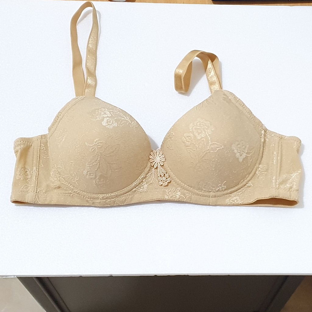 Bra / BH Elena 24100B (Busa Tipis, Tanpa Kawat, Cup B, Kait 3)