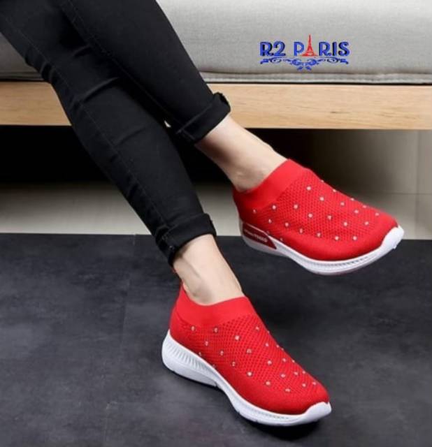 ZPT-Sepatu sneakers wanita fashion OF-53