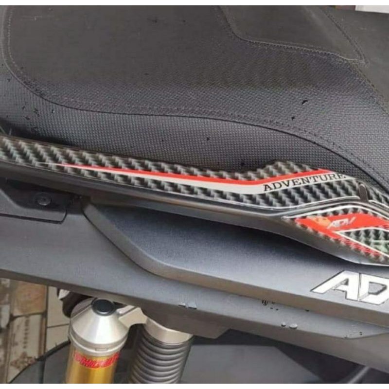 Stiker Behel Honda ADV 150 carbon resin premium