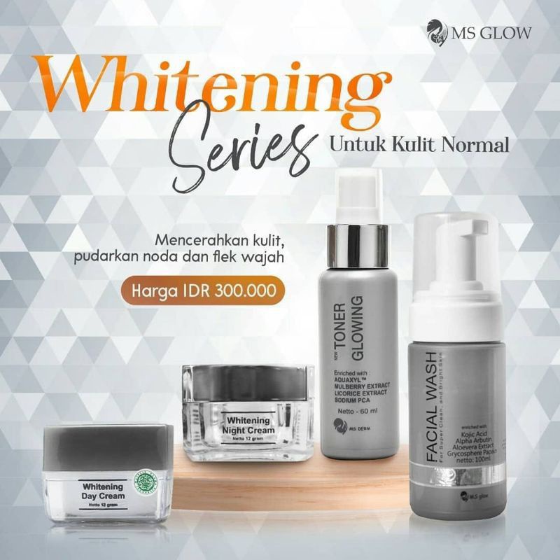MS GLOW WHITENING SERIES /MS GLOW PAKET WHITENING/ MS GLOW ORIGINAL / MS GLOW OFFICIAL/MS GLOW MURAH