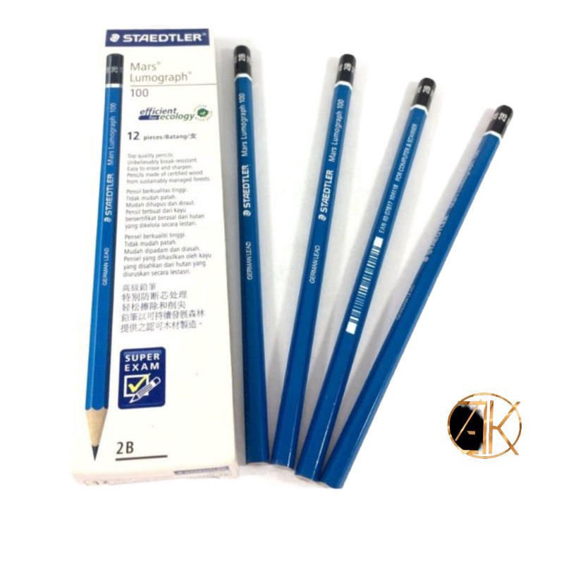 

Pensil staedler 2B asli