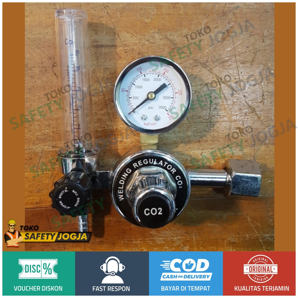 Regulator Las CO2 MIG Max Yamato YR 78 Tabung Las Jogja Solo