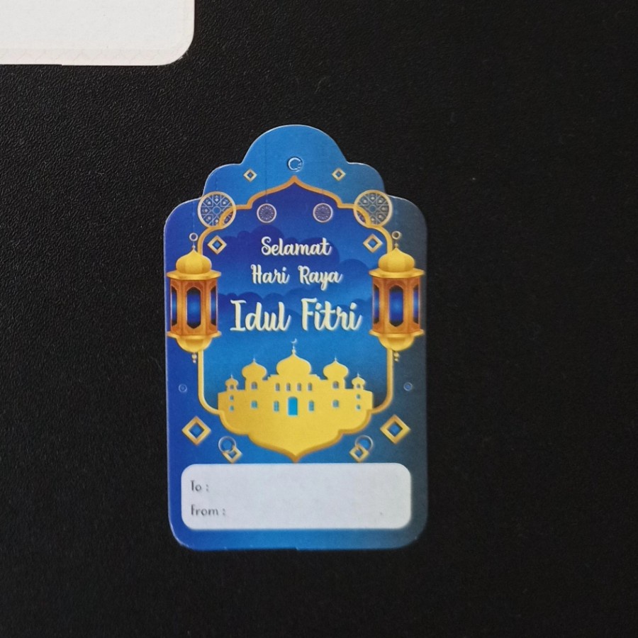 Hang Tag Idul Fitri Lebaran Ramadhan Paper Tag Gantungan Kartu DPIF Kartu Gantung Lebaran Ramadan Eid Mubarak