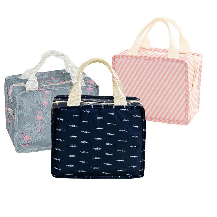↓Jzb Ecentio  Tas Bekal Tas makan siang Lunch Bag Oxford cloth ✮ ✮ →