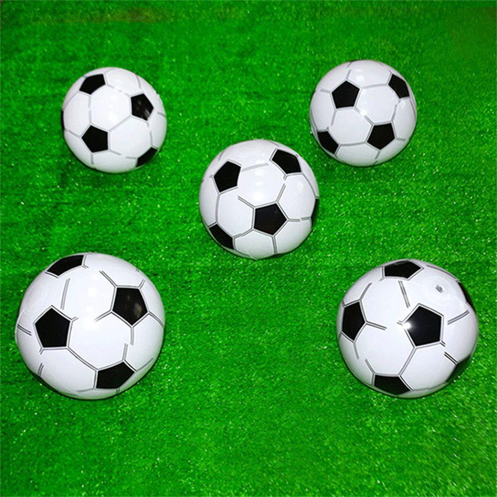 Lanfy 5Pcs Hadiah Sepak Bola Tiup Untuk Anak-Anak Mainan Menyenangkan Meledakkan Anak-Anak Besar Pat Football Soccer Ball Toy