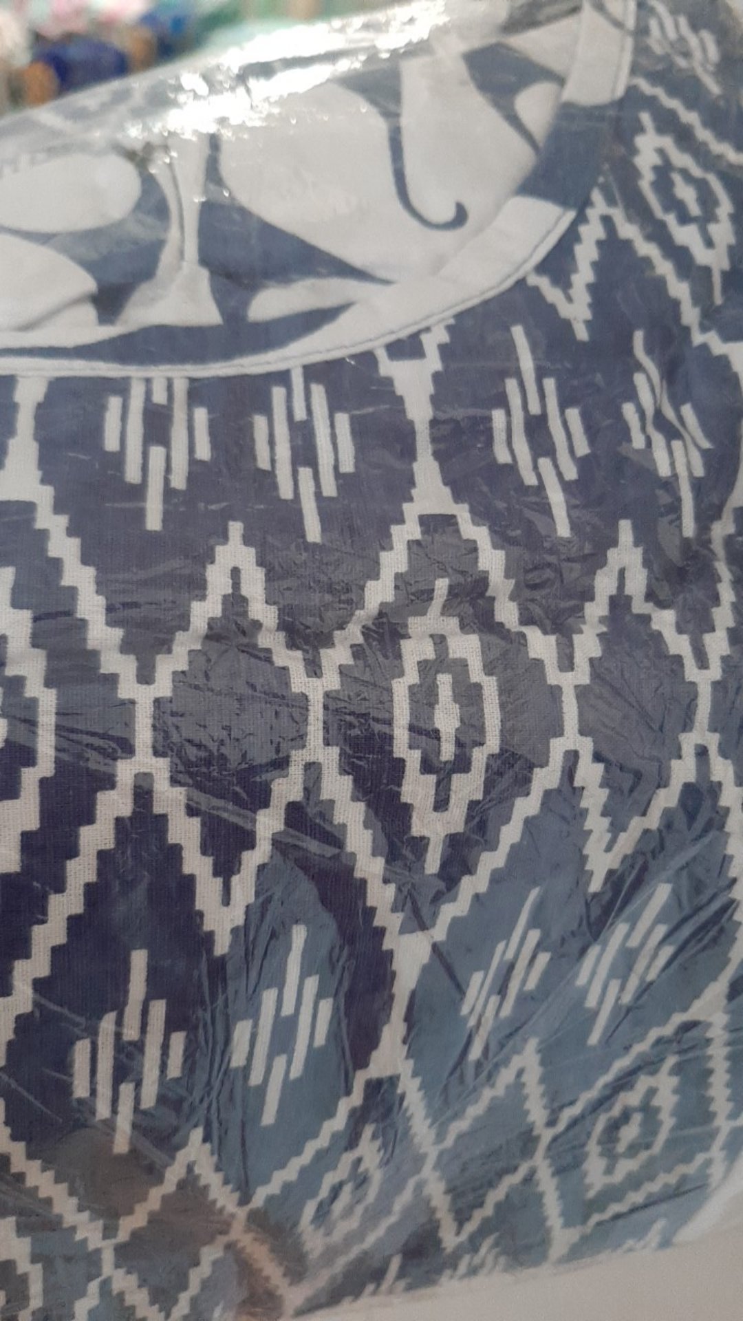 Blus Heyna Blus Batik Cewek Blouse Batik Kerja Atasan Batik Muslim Seragam Batik Modern Muslim Lucu