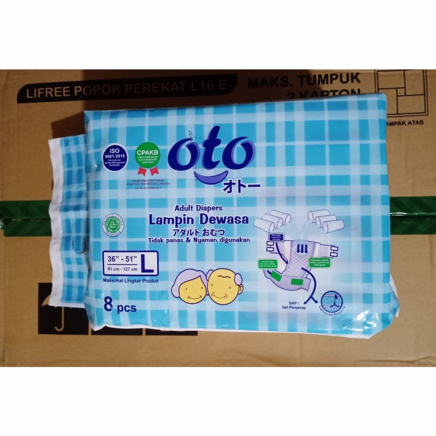 OTO POPOK DEWASA PEREKAT M10/L8/XL6