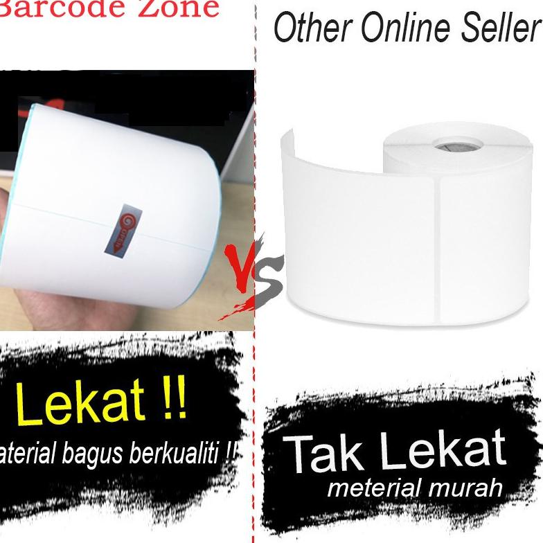 

Hot Sale - LABEL STICKER THERMAL BARE 100x150mm 10x15cm 300Pcs Core 1 A6, 4" x 6" 케