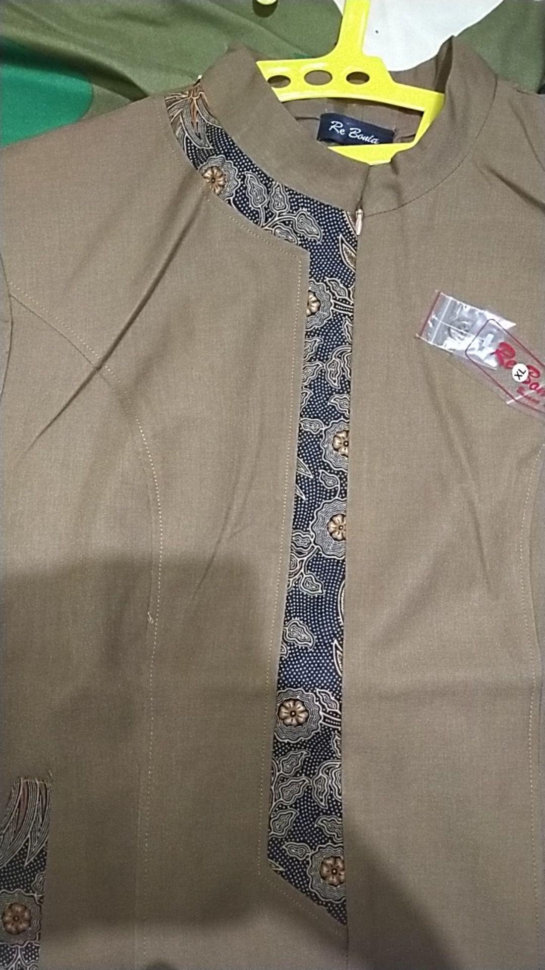 Gamis Pemda Tua Lis Batik/gamis Pns/gamis Guru/gamis Kheki