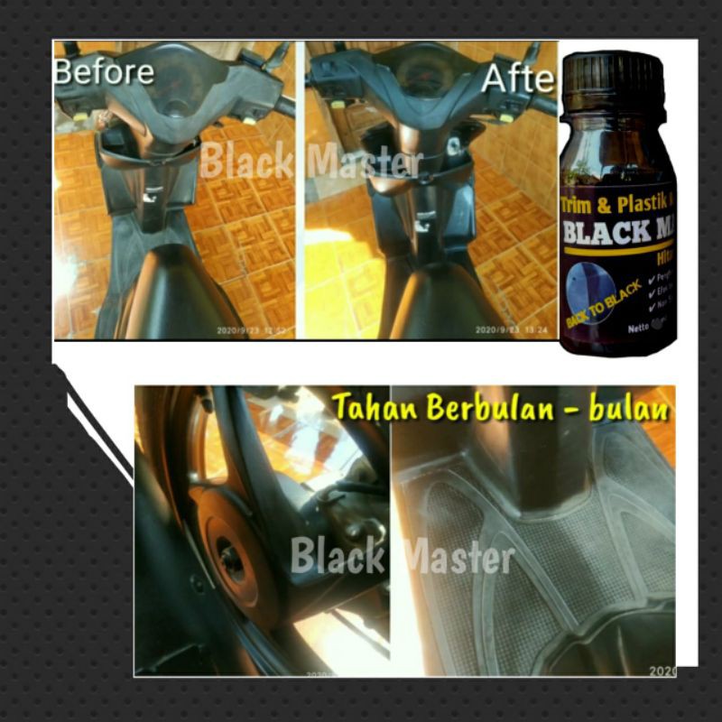 Zaharume Penghitam Body Permanen Trim Restorer /Dashboard/body motor motor Back to Black master