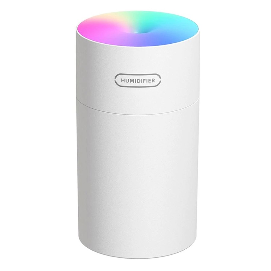 Air Humidifier Mobil Aromatherapy LED Light 270ml - KS300 - White