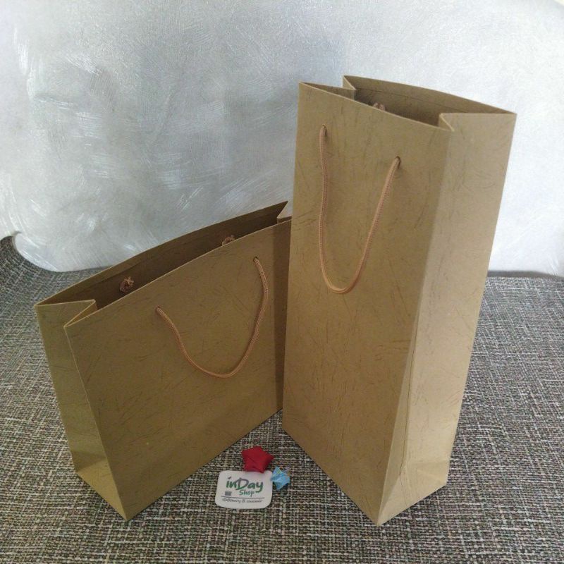 (2pcs) Paper Bag Warna KECIL | Handmade | INDAY SHOP