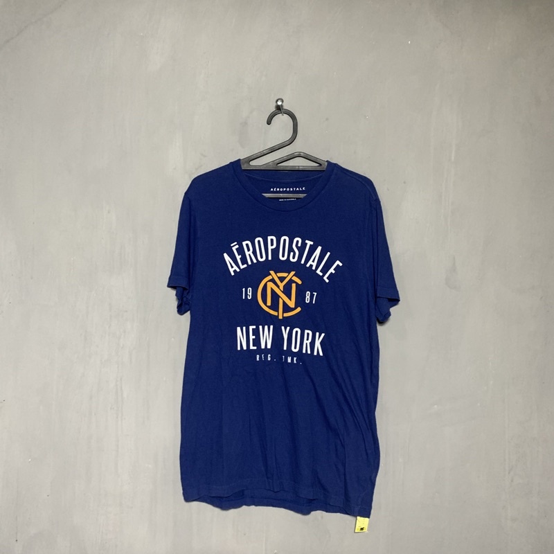 T Shirt POLHAM Aeropostale Navy