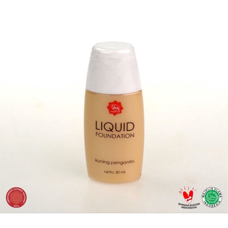 VIVA Liquid Foundation 30ml ( Alas Bedak Viva)