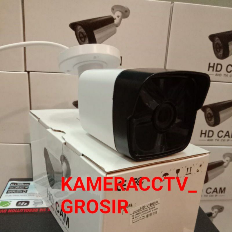 PAKET CCTV 4MP 1080P 8 CHANNEL 7 KAMERA KOMPLIT