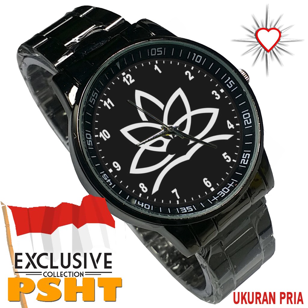 JamTangan PSHT - Persaudaraan Setia Hati Terate (Sepasang/Ukuran Pria/Wanita) Motif 13