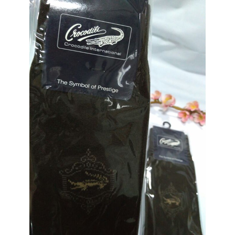 KAOS KAKI CROCODILE INTERNATIONAL warna Coklat