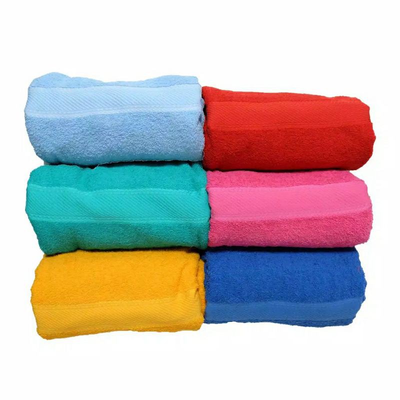 Handuk Mandi Polos Besar RAVIOLI Untuk Dewasa 70 x 140 cm