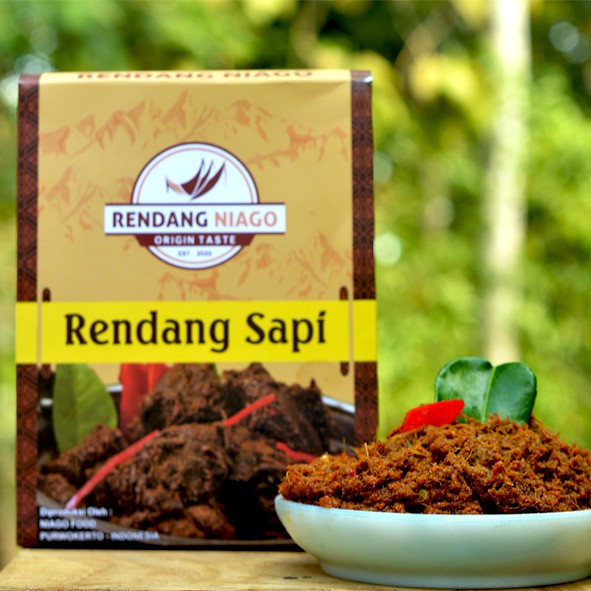 

Rendang Niago Rendang Sapi Rendang Siap Saji 250g
