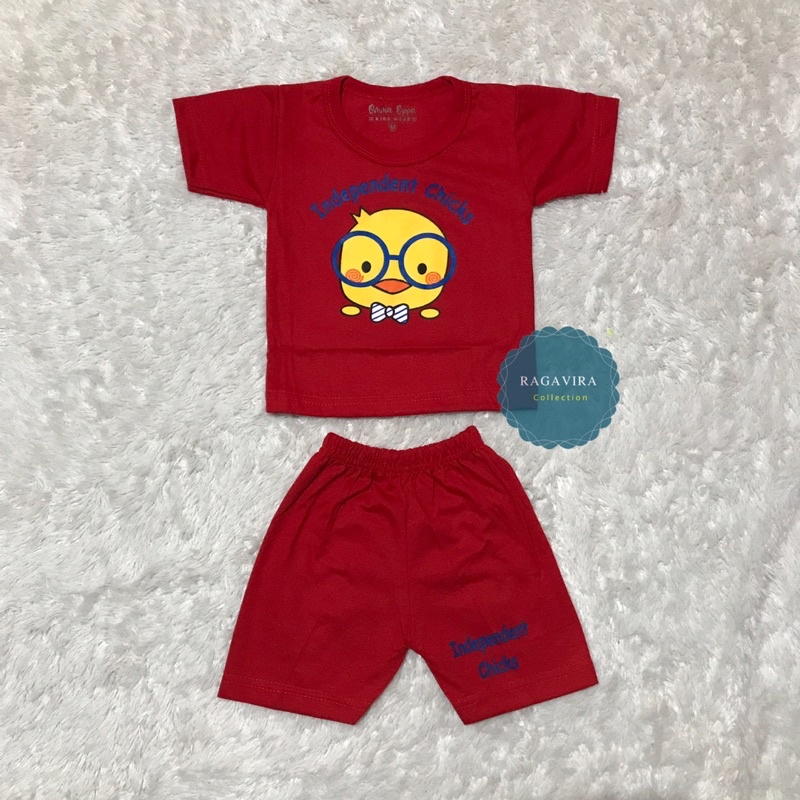 baju anak  motif Setelan Pendek Anak 1-2 Tahun (RG138)