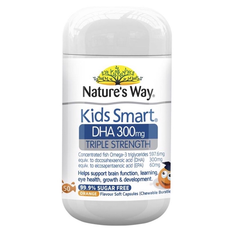 Nature’s Way Kids Smart DHA 300mg