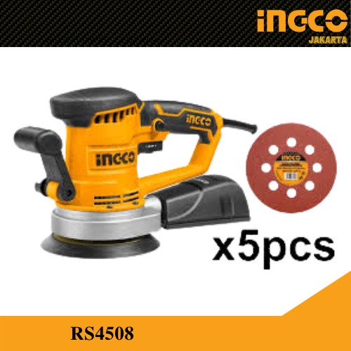 Mesin Sander Bulat 6&quot; / Mesin Amplas / Rotary Sander INGCO RS4508