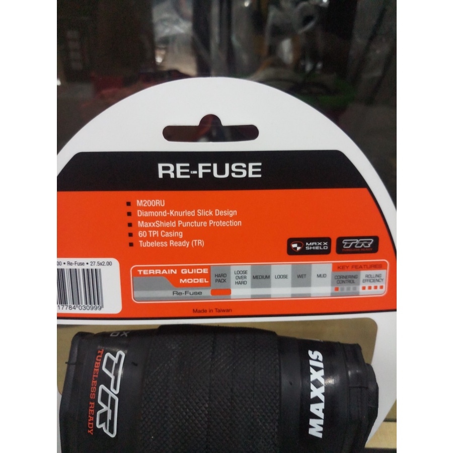 Ban Luar Maxxis Refuse 27.5 x 2.00 Maxx shield TR