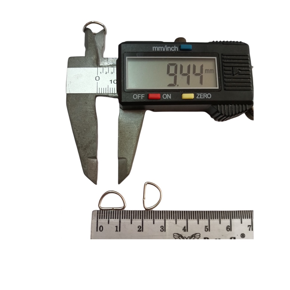 [10 gross] Ring D / ring 10mm / 1cm/ Ring sambung / ring setengah bulat