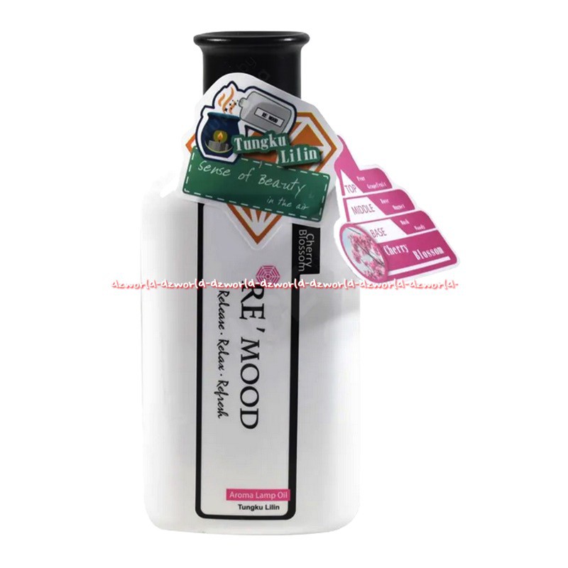 Re'mood Release Relax 200ml Black Cedarwood Breeze Frussia Cherry Bath Minyak Pengharum Remood Remod