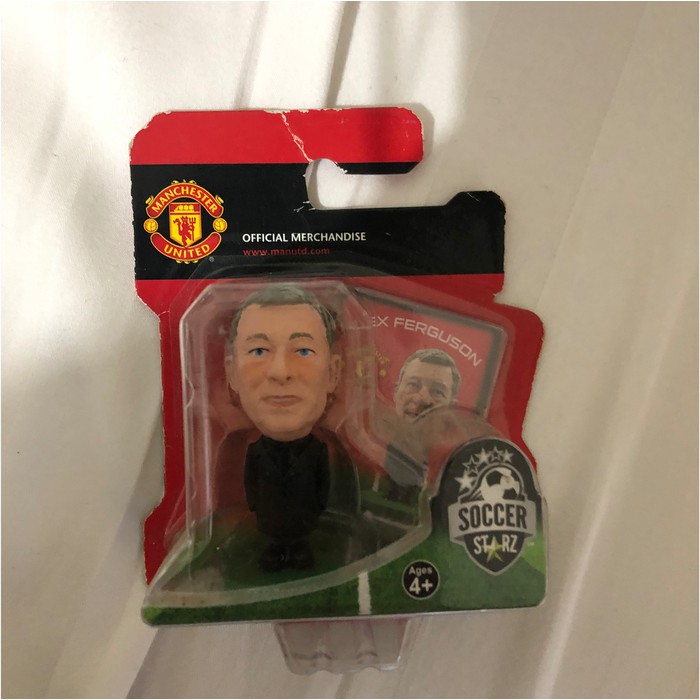 Terbaru SOCCERSTARZ Manchester United Sir Alex Ferguson Original RARE