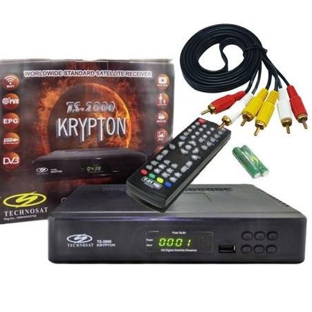 Flash Sale경 Baru Receiver Parabola Tanaka T-21 HD Krypton Technosat Receiver Satel ORIGINAL  ✔
