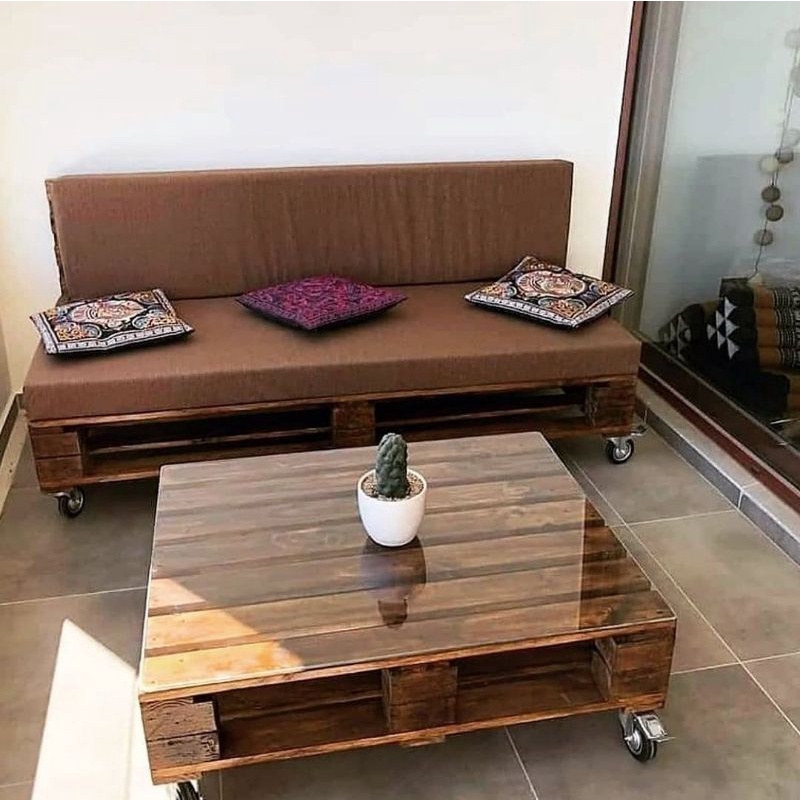 kursi sofa palet / kursi cafe / kursi tamu