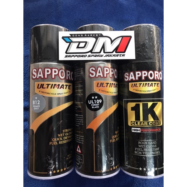 PAKET SAPPORO ULTIMATE BLACK SERIS