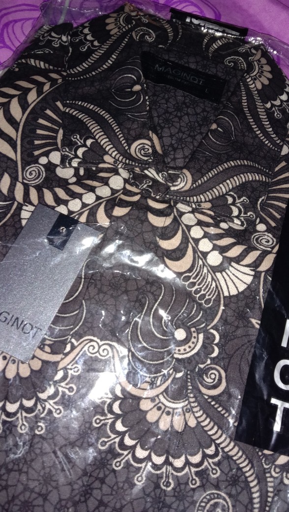 Maginot Kemeja Batik 3.0 Cakra-ss Lengan Pendek Pria