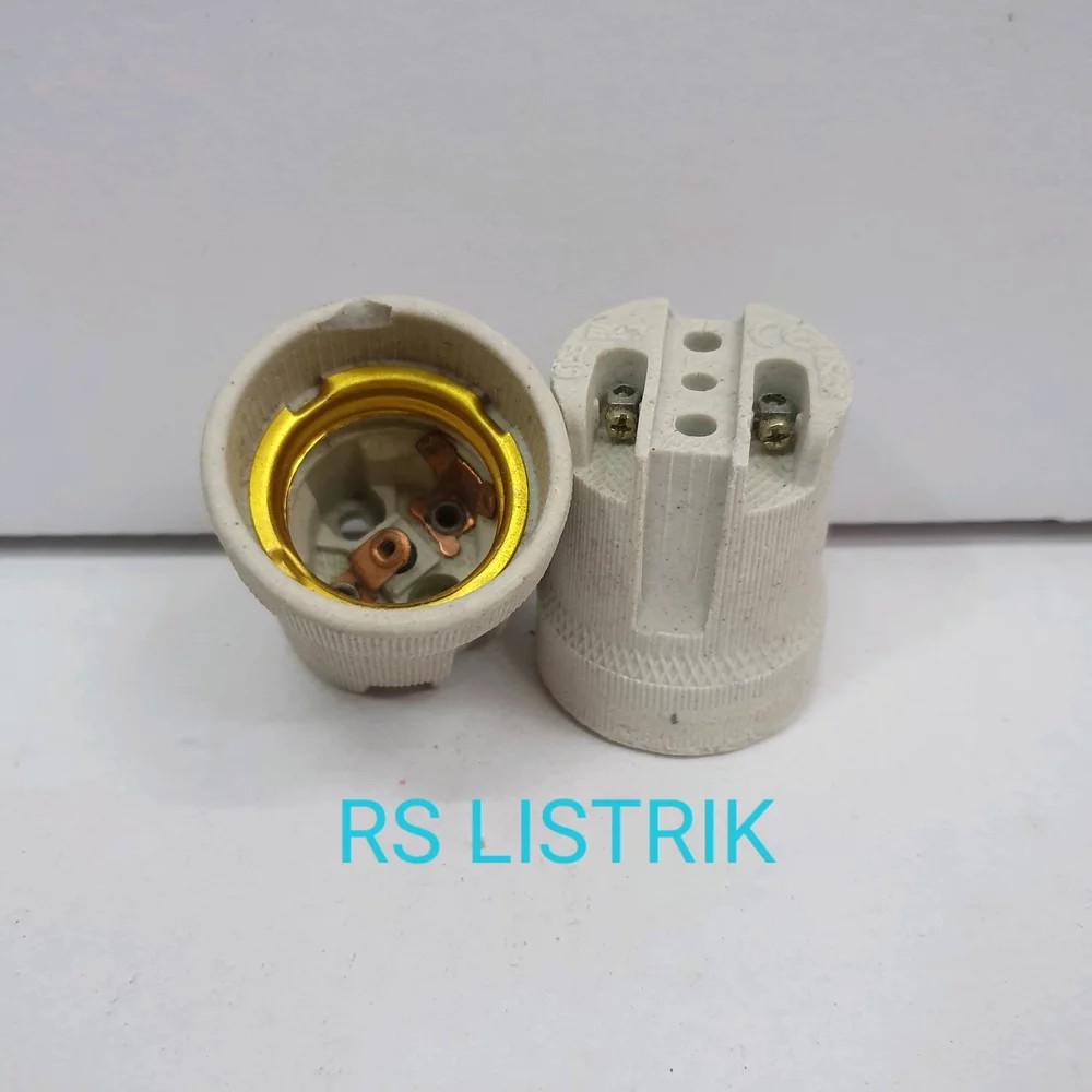 Fiting Keramik E27 - Fitting Keramik - Fiting Downlight