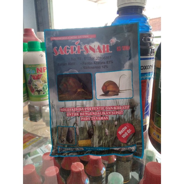 SAGRI - SNAIL 63 - 10 WP/ Racun keong sawah