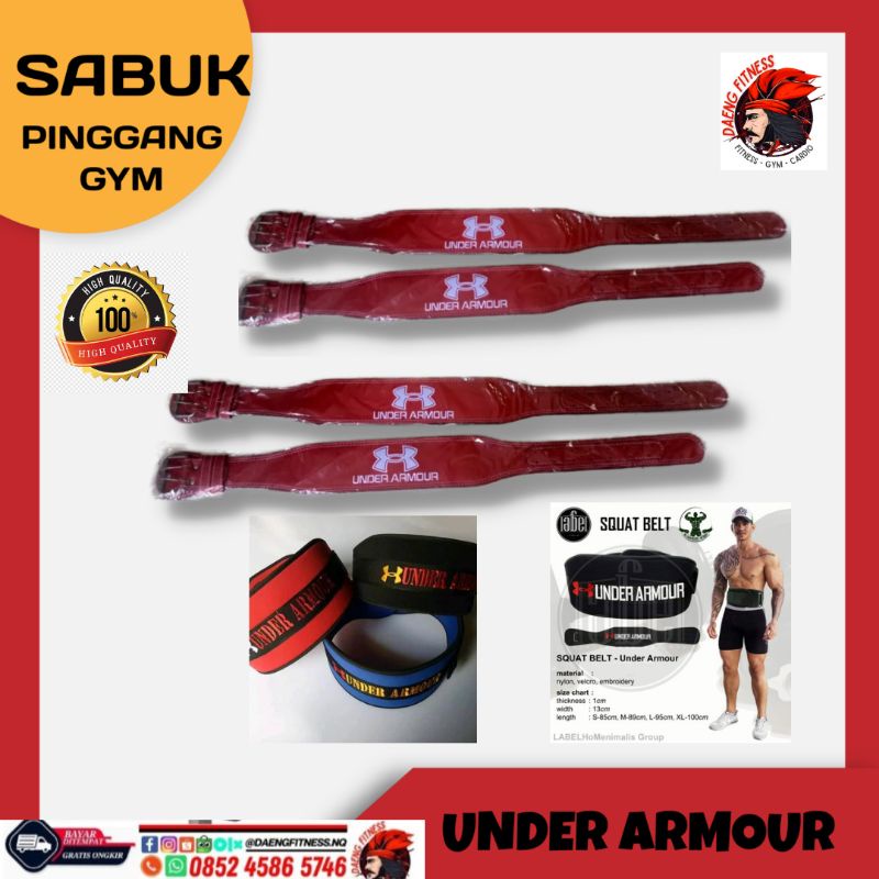 IKAT PINGGANG GYM / BELT GYM UNDER ARMOUR