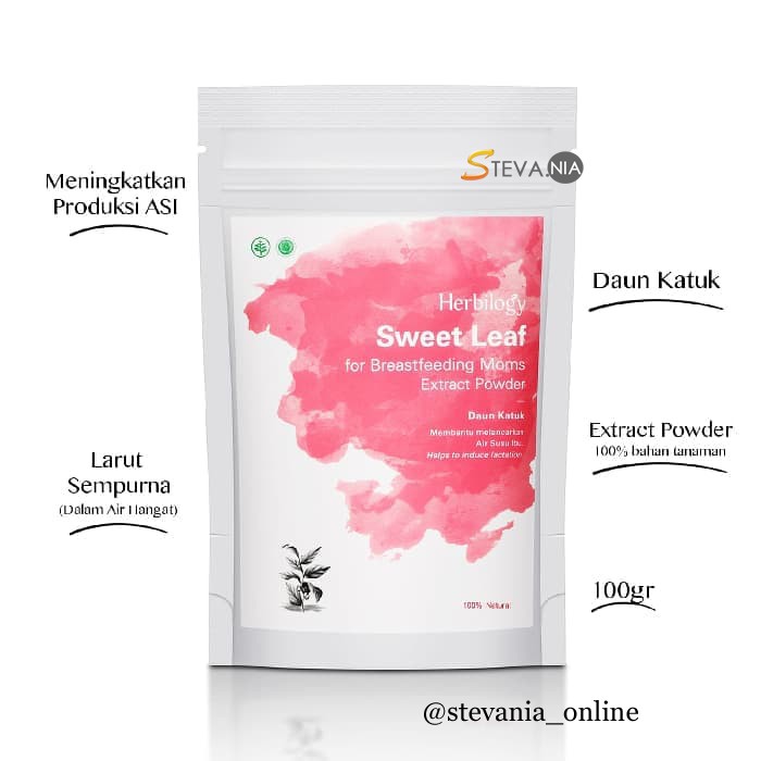 

Herbilogy Sweet Leaf (Daun Katuk) Powder 100g
