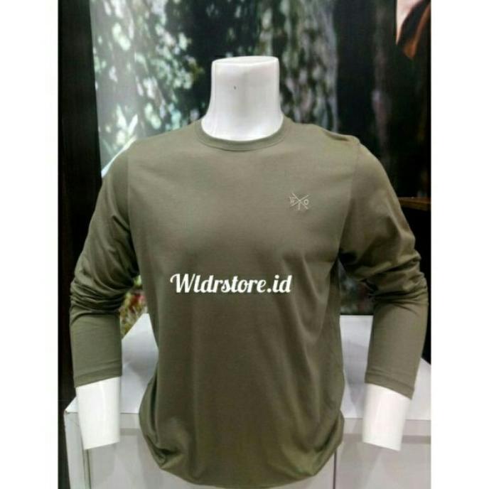BARU WATCHOUT ORIGINAL KAOS POLOS UNTUK PRIA WARNA OLIVE BB SFDGFD6465