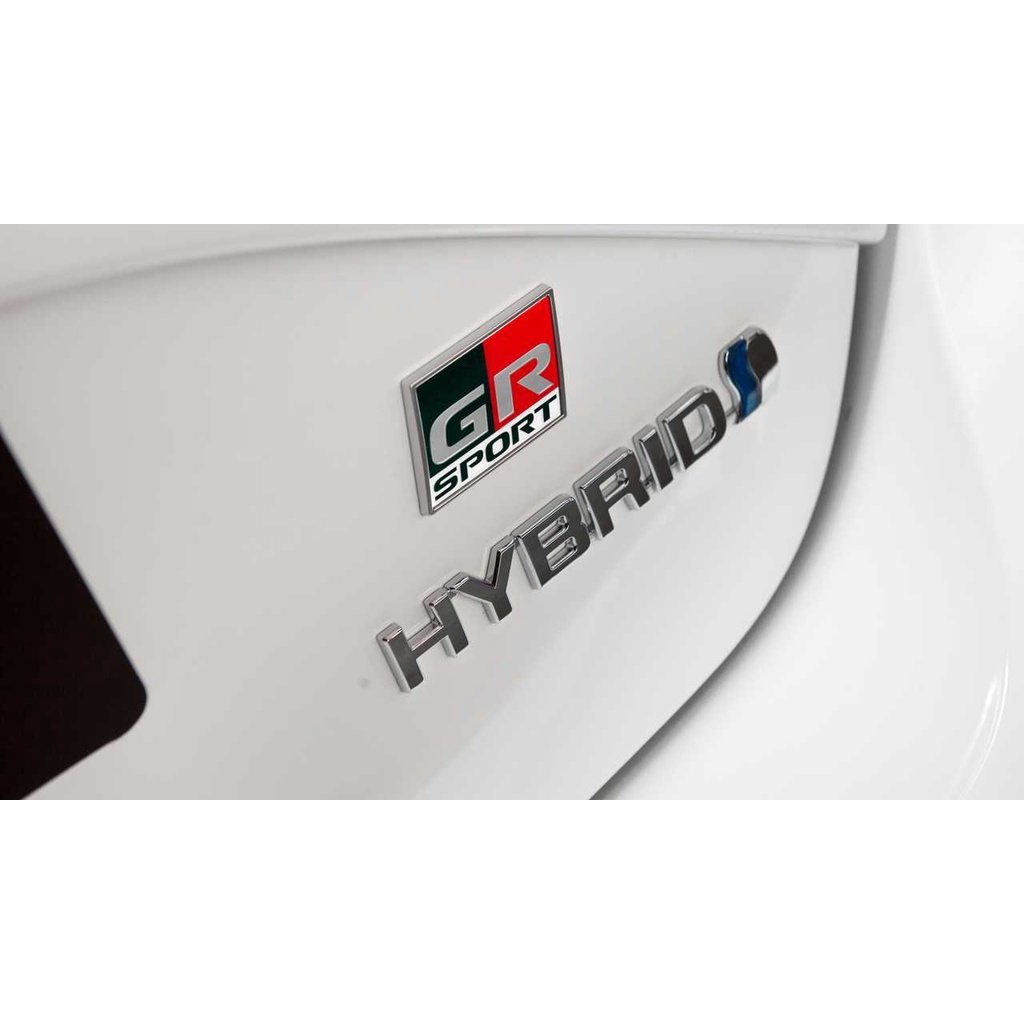 Emblem Logo GR Toyota GR Sport Merah Hitam