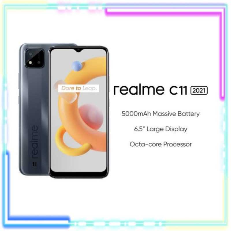 Realme C11 2021 4/64GB - Garansi Resmi Realme