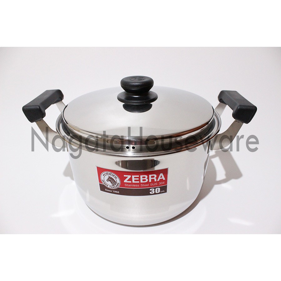 Panci Saus Stainless / Panci Masak / Panci Zebra / Panci Sop Sup Kuah / Soup Pot / Sauce Pot Zebra 3