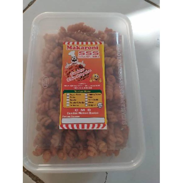 

SUPER SELLER Makaroni ulir/mie lidi kemasan box