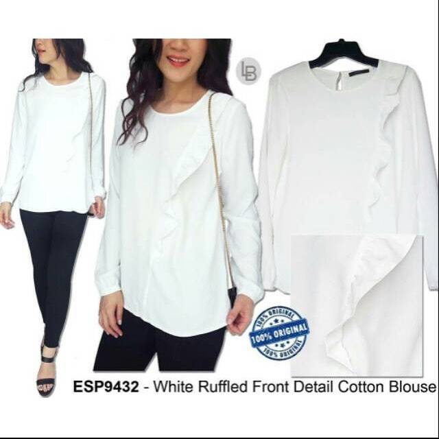 esprit white blouse