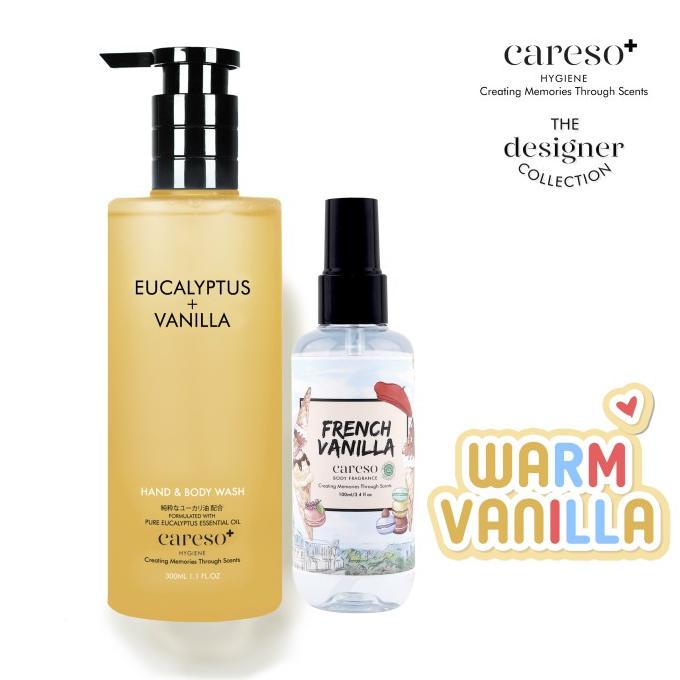Warm Vanilla: Hand & Body Wash (Euca + Vanilla) & French Vanilla