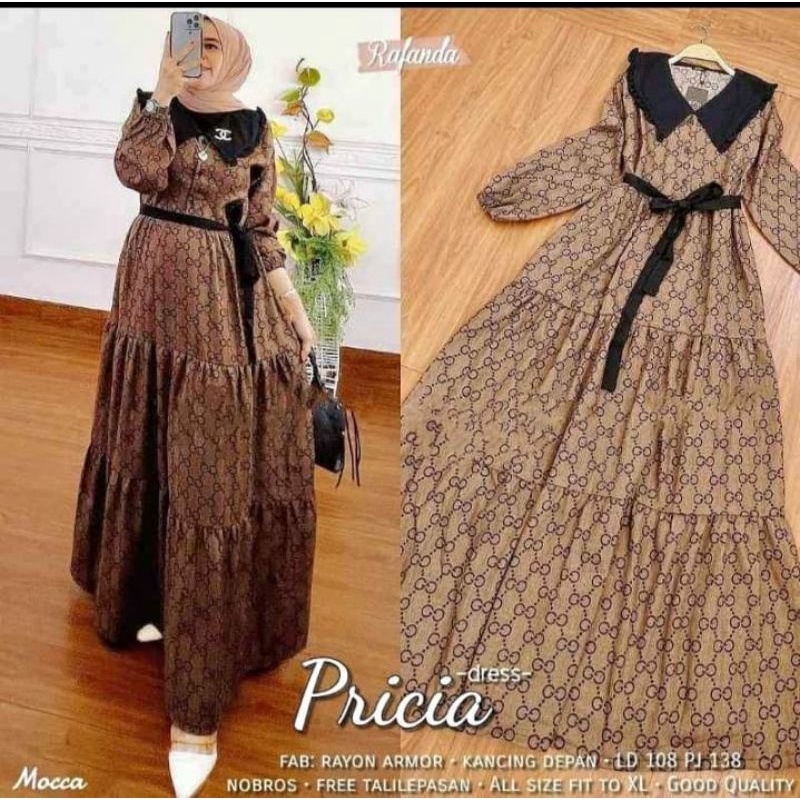 midi dress muslim korea import premium terbaru busui kekinian remaja