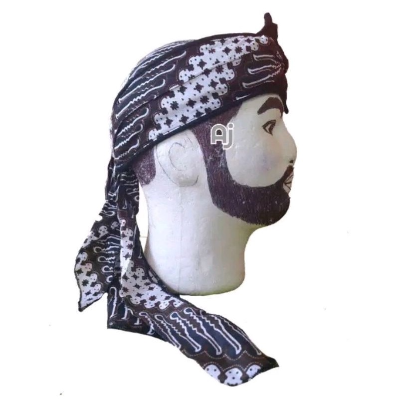 BLANGKON JOGJA JAWA IKET UDENG KLIWIR PECI BATIK DEWASA TOPI SUNDA PECI IMAMAH MOTIF BATIK CIREBON