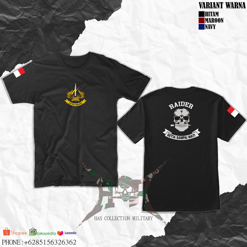 kaos tni raider