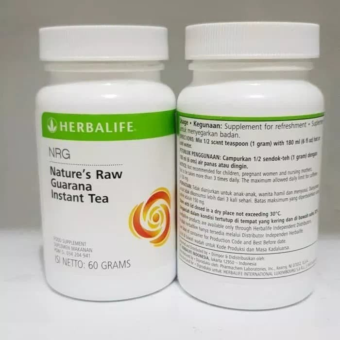 

NRG Instant Tea Nature s Raw Guarana